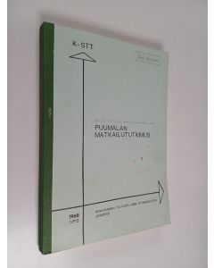Kirjailijan Veikko Kemppinen käytetty kirja Puumalan matkailututkimus
