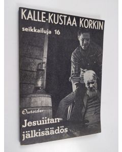 Kirjailijan Outsider käytetty kirja Jesuiitan jälkisäädös