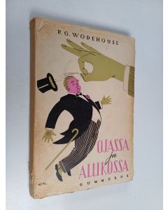 Kirjailijan P. G. Wodehouse käytetty kirja Ojassa ja allikossa
