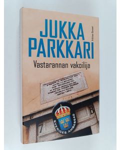 Kirjailijan Jukka Parkkari käytetty kirja Vastarannan vakoilija