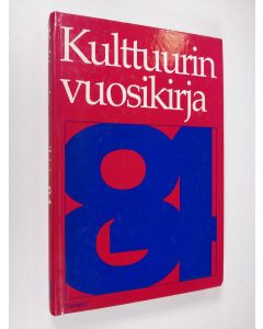 käytetty kirja Kulttuurin vuosikirja 84