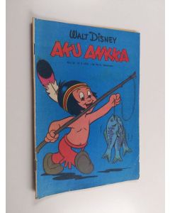 Kirjailijan Walt Disney käytetty teos Aku Ankka 39/1972