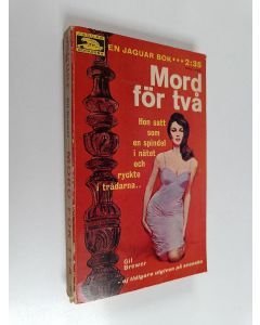Kirjailijan Gil Brewer käytetty kirja Mord för två