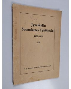 käytetty teos Jyväskylän Suomalainen tyttökoulu 1922-1923