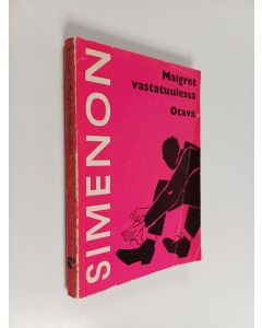 Kirjailijan Georges Simenon käytetty kirja Maigret vastatuulessa