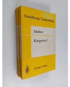 Kirjailijan Horst Schubert käytetty kirja Kategorien 1-2