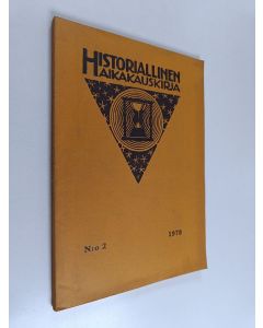 käytetty kirja Historiallinen aikakauskirja 2/1978 - Kansallismuseonumero
