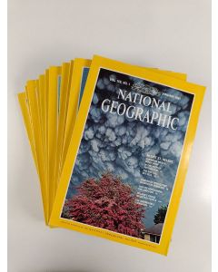 käytetty kirja National Geographic vuosikerta 1981