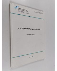 Kirjailijan Juha Hämäläinen käytetty kirja Johdatus sosiaalipedagogiikkaan