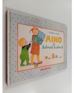 Kirjailijan Kristiina Louhi käytetty kirja Aino ja tuhmat luistimet