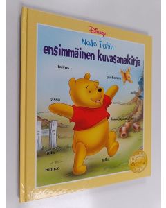 Kirjailijan A. A. Milne & Walt Disney ym. käytetty kirja Nalle Puhin ensimmäinen kuvasanakirja