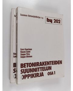 käytetty kirja Betonirakenteiden suunnittelun oppikirja 1-2