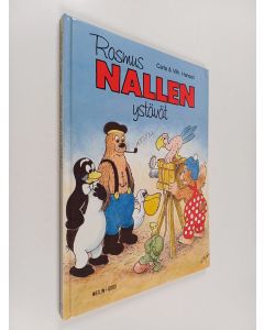 Kirjailijan Carla Hansen käytetty kirja Rasmus Nallen ystävät