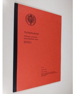 Kirjailijan Pertti Kansanen käytetty kirja Toistotutkimus tavoitelauseiden abstraktiotasosta tavoitearviointien selittäjänä (signeerattu)