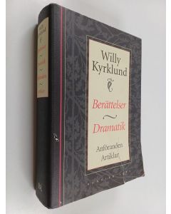 Kirjailijan Willy Kyrklund käytetty kirja Berättelser, dramatik, anföranden, artiklar