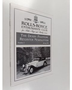 käytetty teos The Derby Phantom Register Newsletter number 2, spring 1996