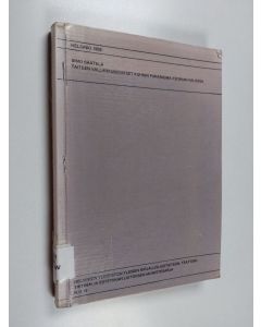 Kirjailijan Simo Säätelä käytetty kirja Taiteen vallankumoukset Kuhnin paradigma-teorian valossa