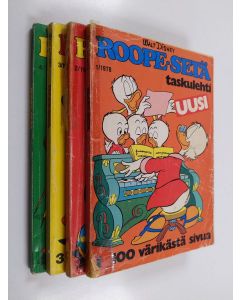 käytetty kirja Roope-setä taskulehti vuosikerta 1978 (4 numeroa)