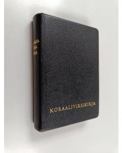 käytetty kirja Suomen evankelisluterilaisen kirkon koraalivirsikirja, hyväksytty 15. yleisessä Kirkolliskokouksessa v. 1943, virret 634-679 hyväksytty 19. Yleisessä Kirkolliskokouksessa v. 1963