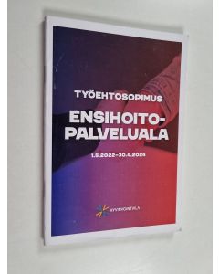 käytetty teos Työehtosopimus ensihoitopalveluala 1.5.2022-30.4.2024