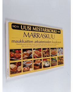 käytetty kirja Uusi mestarikokki marraskuu 1984