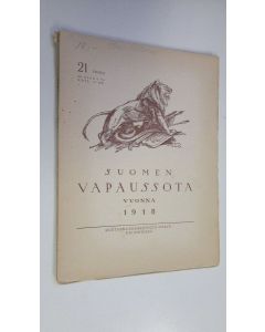 käytetty kirja Suomen vapaussota vuonna 1918 21. vihko