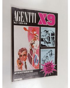 käytetty kirja Agentti X9 2/1979