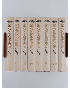 käytetty kirja Shakespearen kootut draamat 1-8