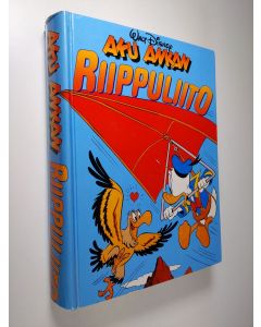 Kirjailijan Walt Disney käytetty kirja Aku Ankan riippuliito
