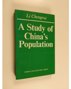 Kirjailijan Chengrui Li käytetty kirja A study of China's population