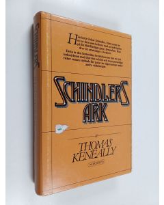 Kirjailijan Thomas Keneally käytetty kirja Schindlers ark