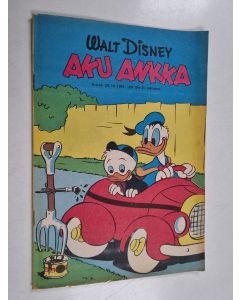 Kirjailijan Walt Disney käytetty teos Aku Ankka 43/1969