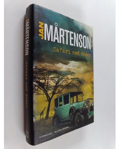 Kirjailijan Jan Mårtenson käytetty kirja Safari med döden : en Homandeckare