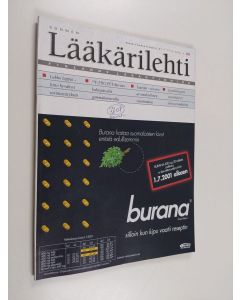käytetty kirja Suomen lääkärilehti 33/2001