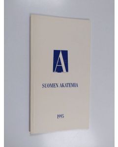 käytetty kirja Suomen Akatemia 1995