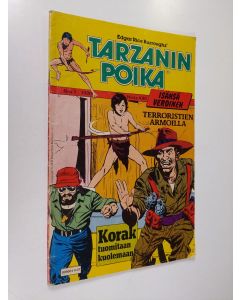 Kirjailijan Edgar Rice Burroughs käytetty teos Tarzanin poika 7/1980