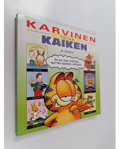 Kirjailijan Jim Davis käytetty kirja Karvinen tietää kaiken