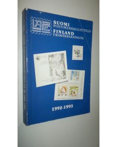 käytetty kirja Suomi : postimerkkiluettelo 1992-1993