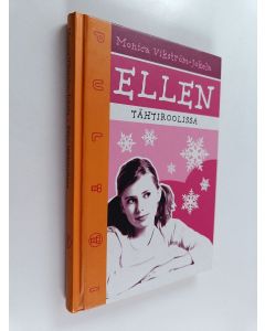 Kirjailijan Monica Vikström-Jokela käytetty kirja Ellen tähtiroolissa