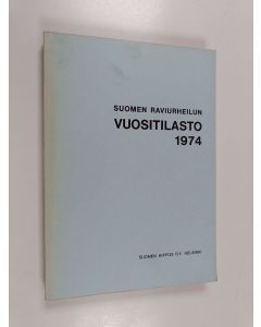 käytetty kirja Suomen raviurheilun vuositilasto 1974