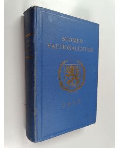 käytetty kirja Suomen valtiokalenteri Vuodelle 1928