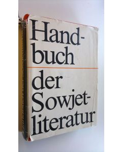 käytetty kirja Handbuch der Sowjetliteratur (1917-1972)