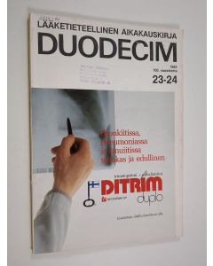 käytetty kirja Lääketieteellinen aikakauskirja Duodecim 23-24/1984