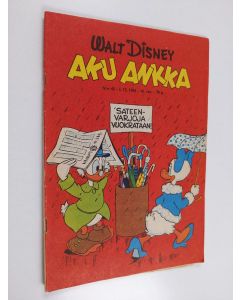 Kirjailijan Walt Disney käytetty teos Aku Ankka nro 40/1966