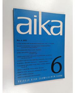 käytetty kirja Aika 6/1972