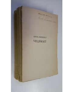 Kirjailijan Arvid Järnefelt käytetty kirja Veljekset 1-3 (kaksi kirjaa)