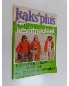 käytetty teos Kaks'plus 4/1976