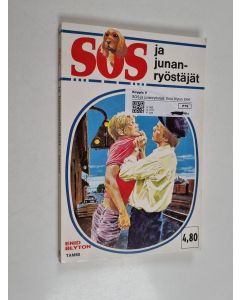 Kirjailijan Enid Blyton käytetty kirja SOS ja junanryöstäjät