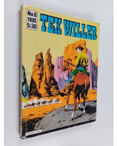 käytetty kirja Tex Willer 6/1981