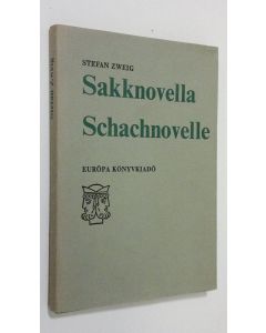 Kirjailijan Stefan Zweig käytetty kirja Sakknovella = Schachnovelle
